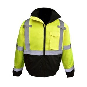 🔥High Visibility Weatherproof Bomber Jacket with Quilted Built-in Liner🔥